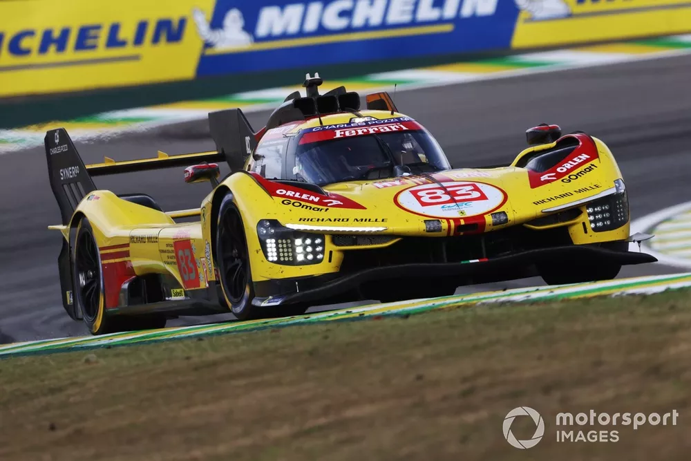 #83 AF Corse Ferrari 499P: Robert Kubica, Robert Shwartzman, Yifei Ye