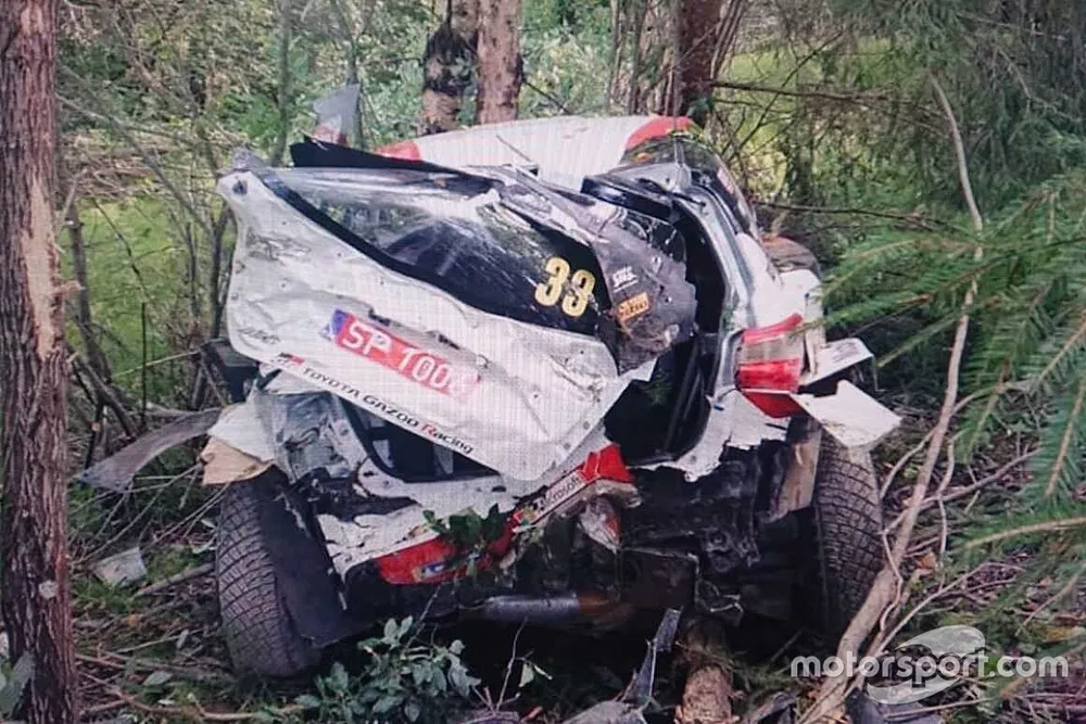 Acidente de Elfyn Evans