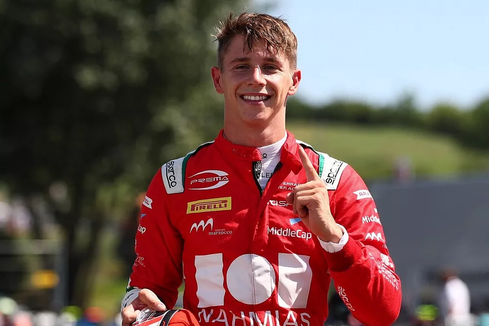 Polesitter Arthur Leclerc, Prema Racing