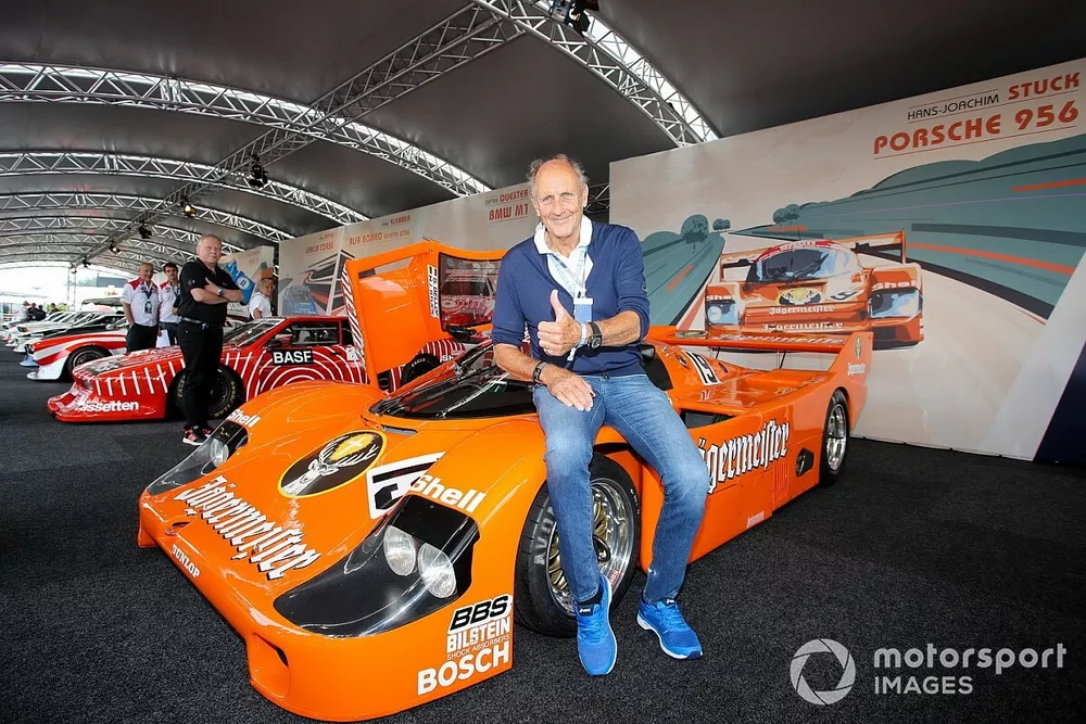 Hans-Joachim Stuck and Porsche 956