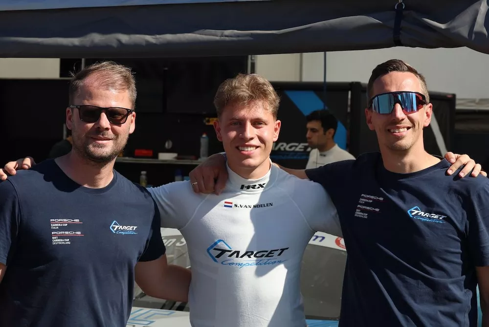 Gara 1 della Porsche Carrera Cup Italia a Imola