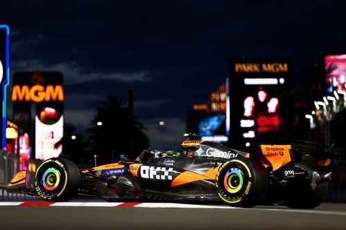 Norris, con confianza en Las Vegas: "Se siente mejor que el a&ntilde;o pasado"