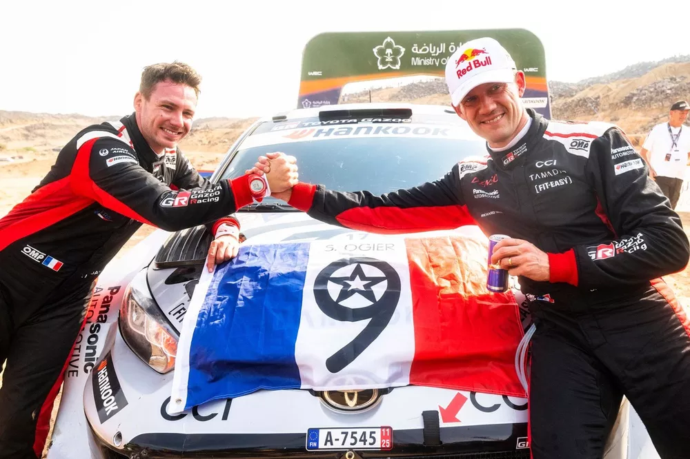 S&eacute;bastien Ogier, Vincent Landais, Toyota Gazoo Racing WRT Toyota GR Yaris Rally1