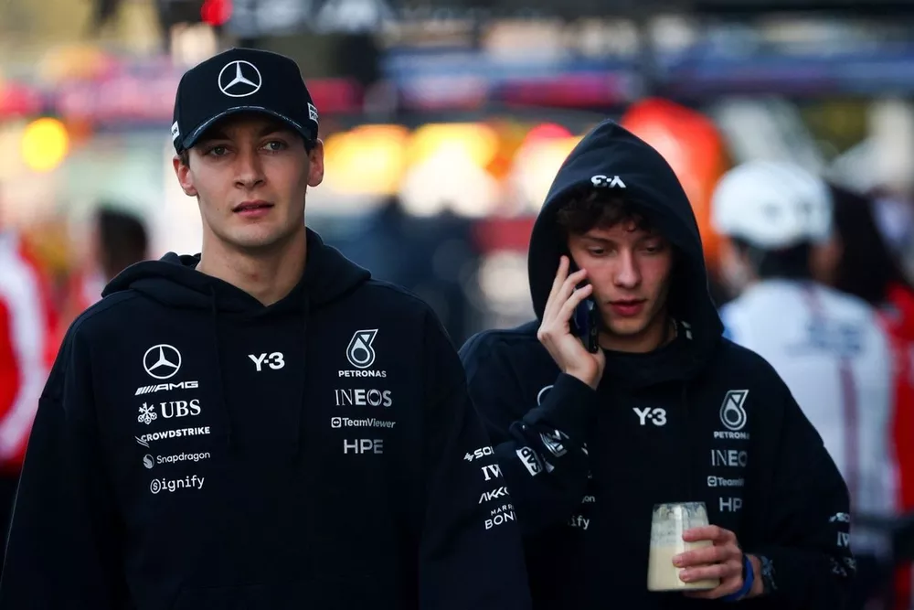 Andrea Kimi Antonelli, Mercedes, George Russell, Mercedes