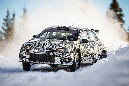 WRX-Champion Kristoffersson sorgt für ersten Sieg des Volkswagen Polo R5