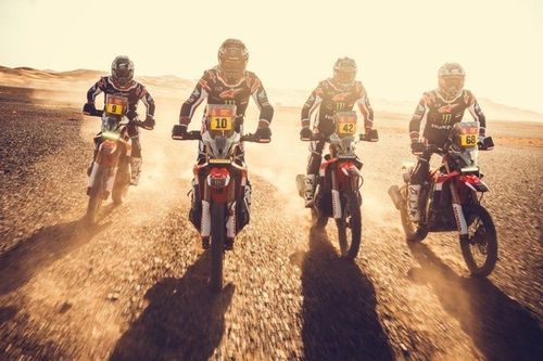 Honda busca un nuevo triunfo en el Dakar con una alineaci&oacute;n experimentada en motos