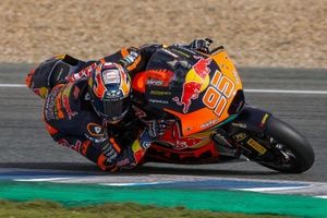 Snelle Collin Veijer tevreden na productieve Moto2-testdag in Jerez