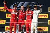 Vettel termina sequ&iacute;a de victorias y lidera doblete de Ferrari