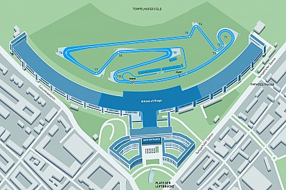 Le nouveau tracé de Berlin Tempelhof pour la Formule E dévoilé