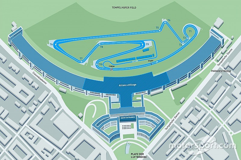 Le nouveau tracé de Berlin Tempelhof pour la Formule E dévoilé