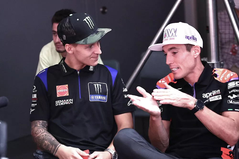 Fabio Quartararo, Yamaha Factory Racing, Aleix Espargar&oacute;, Aprilia Racing Team