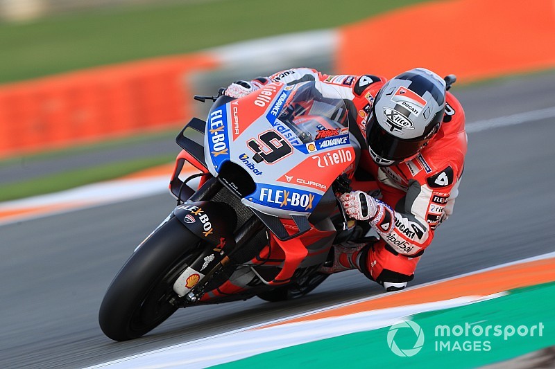 Petrucci lidera 1-2 da Ducati no primeiro dia de testes em Jerez