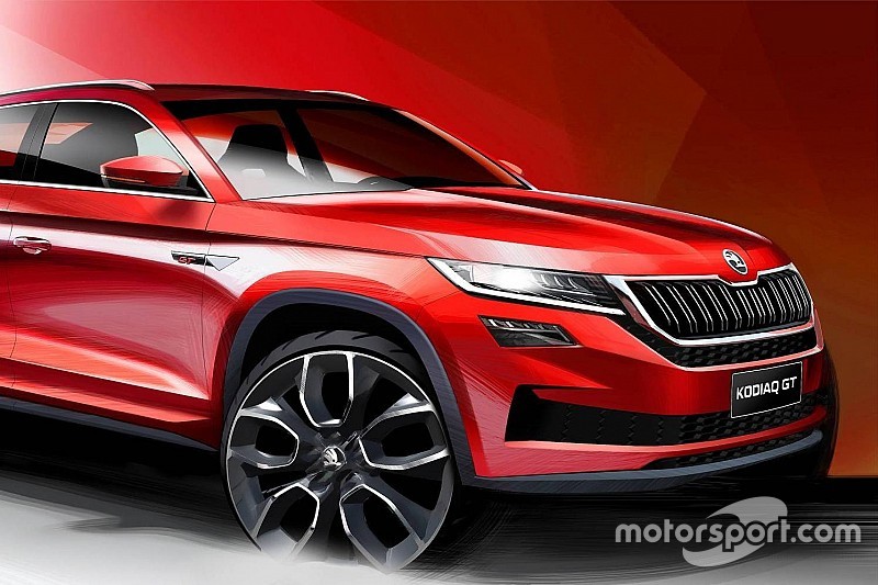 Перші світлини Skoda Kodiaq GT для китайського ринку