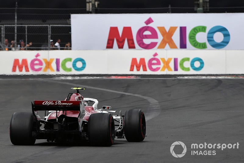 Fotogallery: l'Alfa Romeo Sauber nel Gran Premio del Messico