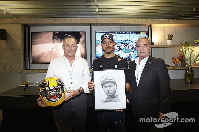 Lewis Hamilton, Mercedes AMG F1, Juan Manuel Fangio II