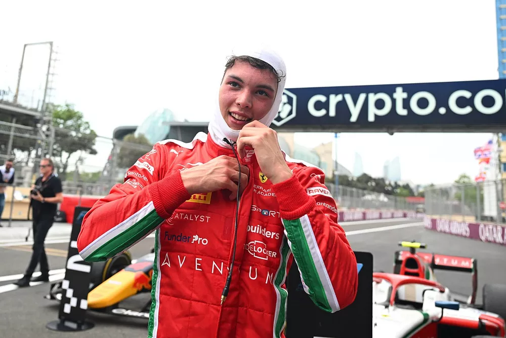Oliver Bearman, Prema Racing, 1&ordf; posici&oacute;n