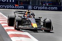Verstappen no está preocupado por salir detrás de Leclerc y de Pérez