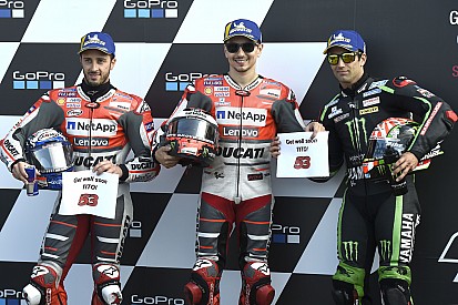Parrilla de salida del GP británico de MotoGP