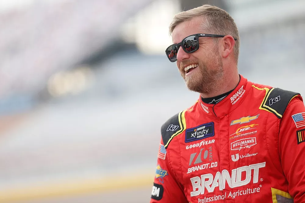 Justin Allgaier, JR Motorsports, BRANDT Chevrolet Camaro