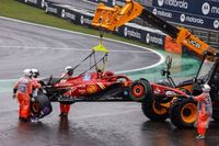 Sainz saldr&aacute; desde el pitlane en Brasil tras su accidente