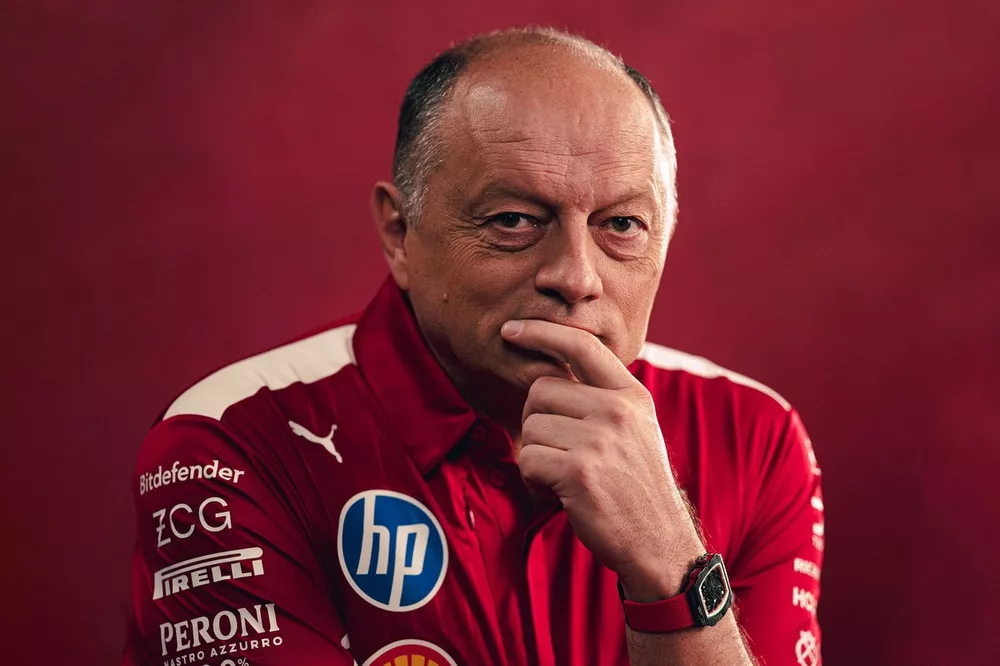 Frederic Vasseur, Team Principal e General Manager, Scuderia Ferrari