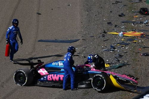 VÍDEO F1: Pancada fortíssima de Doohan interrompe TL2 do GP do Japão e 'destrói' Alpine