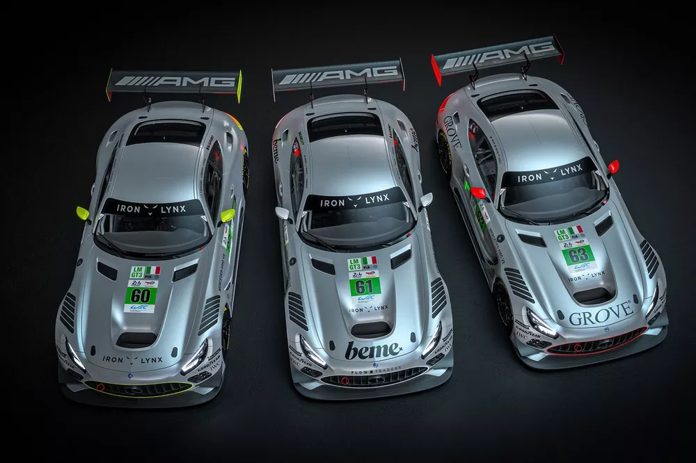 Iron Lynx Silver Arrow livery