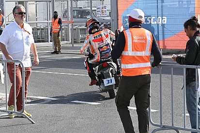 Lorenzo sufre una fisura en una costilla y estará tres semanas de baja