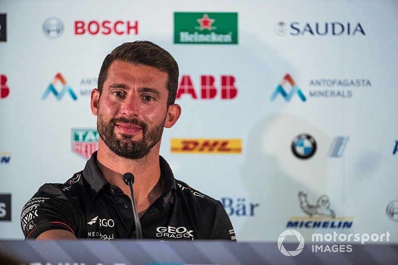 Jose Maria Lopez, GEOX Dragon Racing en la rueda de prensa