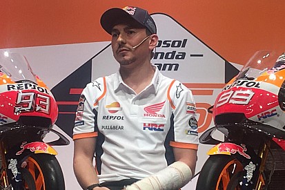Lorenzo explica queda “estúpida” que lhe causou fratura