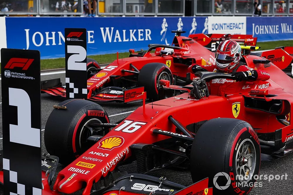 Charles Leclerc, Ferrari SF90,  Sebastian Vettel, Ferrari SF90 