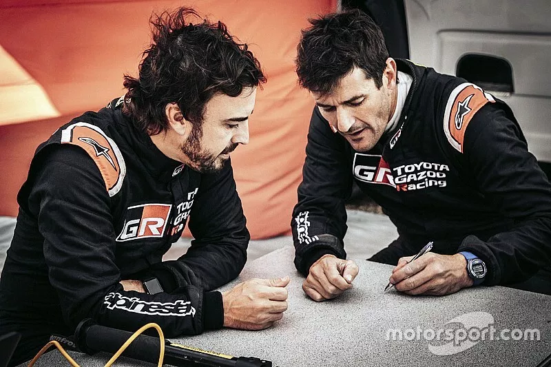 Marc Coma, Fernando Alonso, Toyota