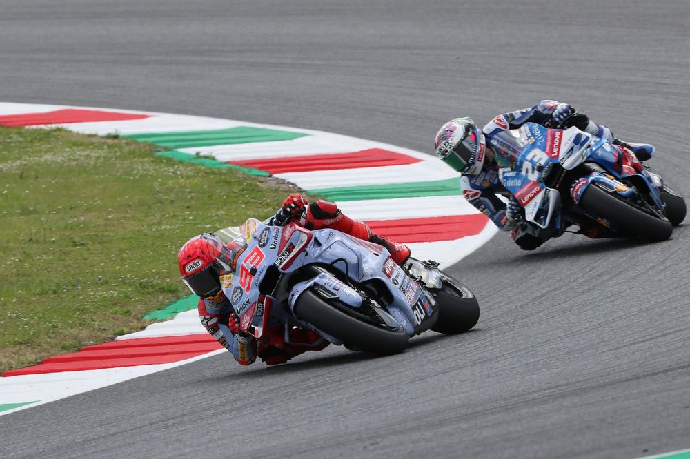 Marquez "gave up" and accepted podium defeat in MotoGP Italian GP
