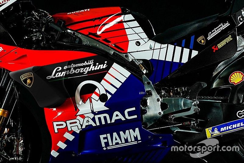 Pramac Racing livery with Automobili Lamborghini