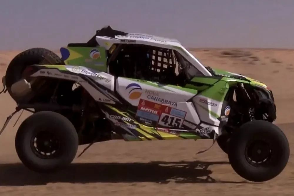 Rodrigo Luppi e Maykel Justo no Dakar 2022