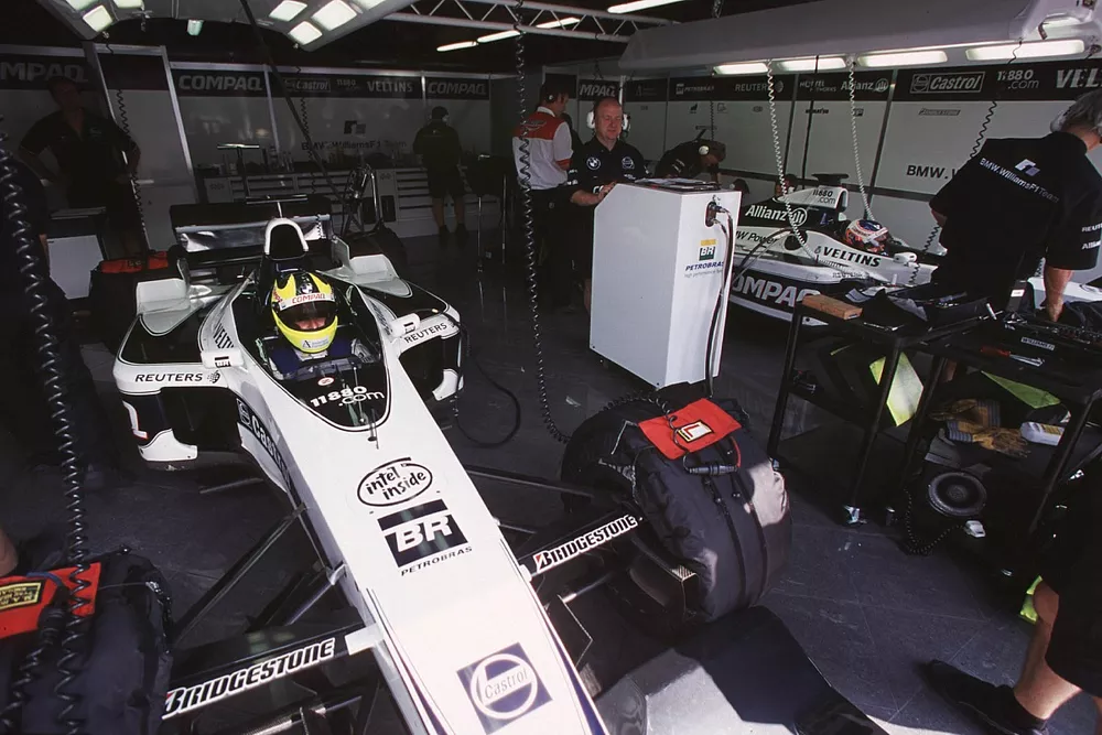 Williams 2000 test driver Junqueira