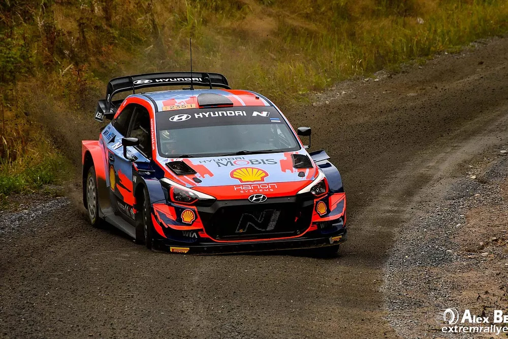 Ott Tanak, Martin Jarveoja, Hyundai i20 Coupe WRC