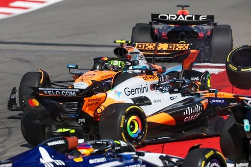 Piastri: McLaren eliminó las "repercusiones" para Norris por Singapur tras el choque en Austin
