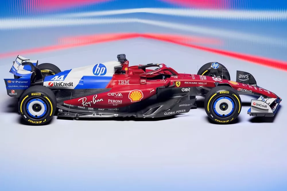 Ferrari Miami livery