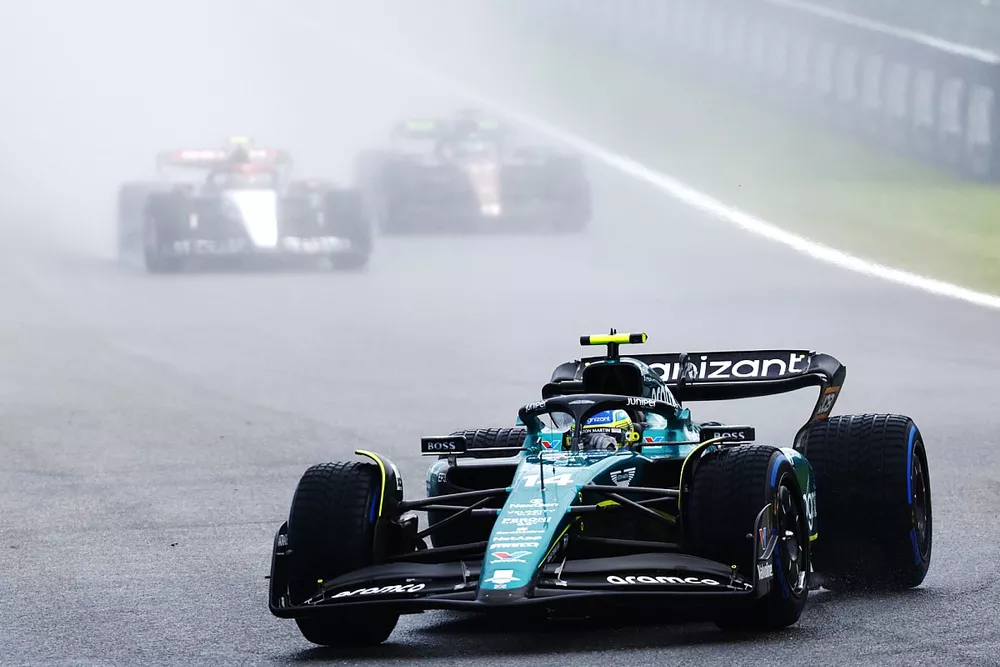 Fernando Alonso, Aston Martin AMR23, Yuki Tsunoda, AlphaTauri AT04, Valtteri Bottas, Alfa Romeo C43