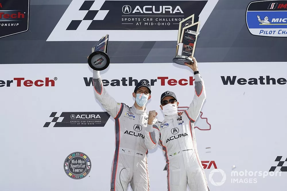 #7 Acura Team Penske Acura DPi, DPi: Helio Castroneves, Ricky Taylor; ganador de la carrera