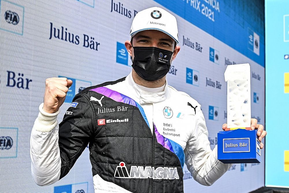 El poleman, Jake Dennis, BMW i Andretti Motorsport