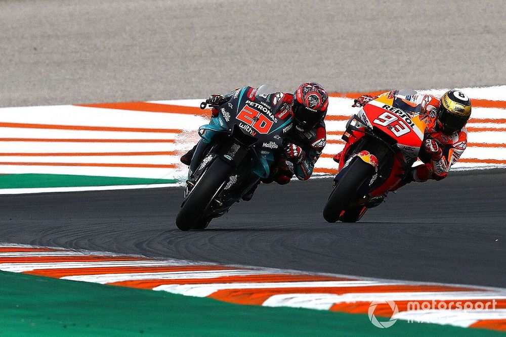 Fabio Quartararo, Petronas Yamaha SRT, Marc Marquez, Repsol Honda Team