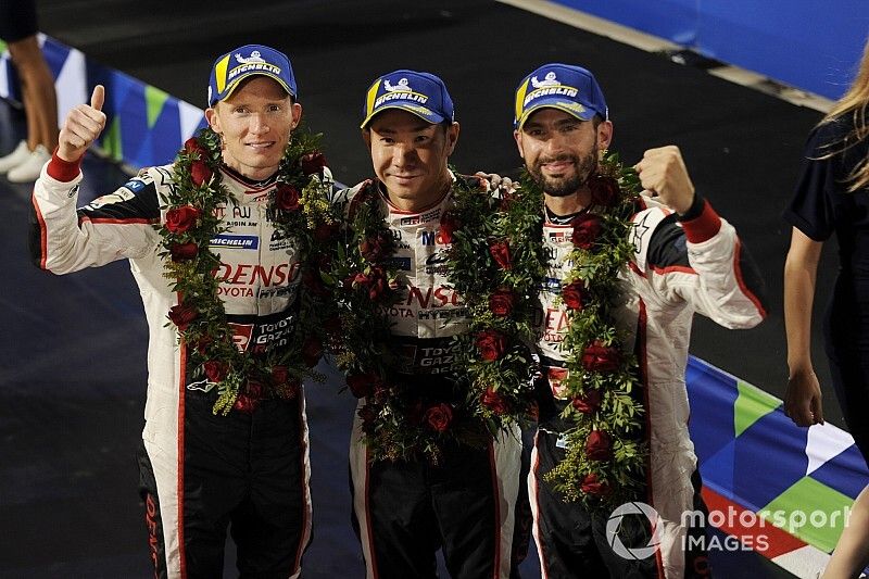#7 Toyota Gazoo Racing Toyota TS050: Mike Conway, Jose Maria Lopez, Kamui Kobayashi 