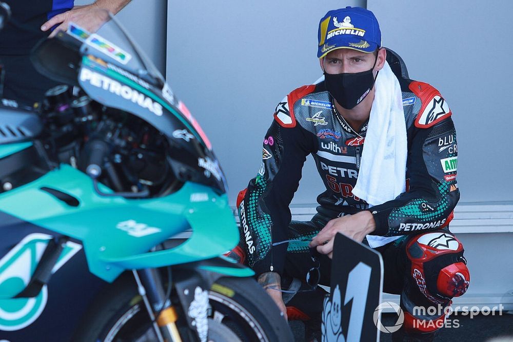 Polesitter Fabio Quartararo, Petronas Yamaha SRT