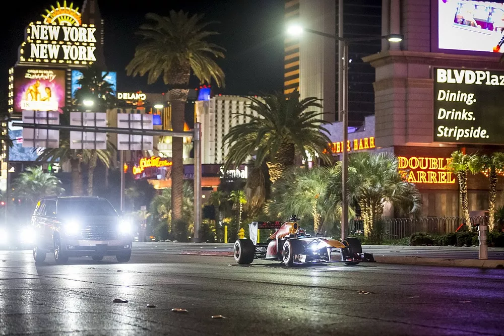 Daniel Ricciardo, Red Bull Racing in Las Vegas