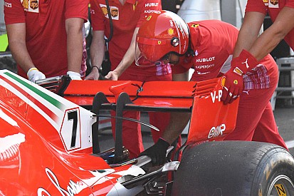 Ferrari: ala posteriore molto scarica e sfoghi delle pance ancora più scavate