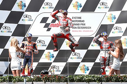 Dovizioso: “El problema es si Lorenzo sigue ganando”