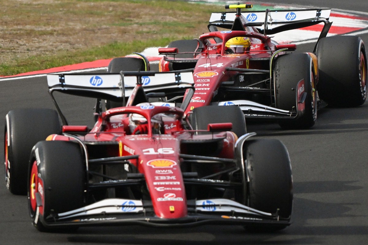 Charles Leclerc: “Lewis is not my target” unless Ferrari starts fighting for F1 wins