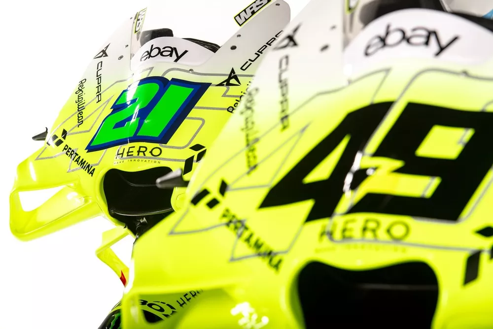 La livrée 2025 de l'équipe VR46